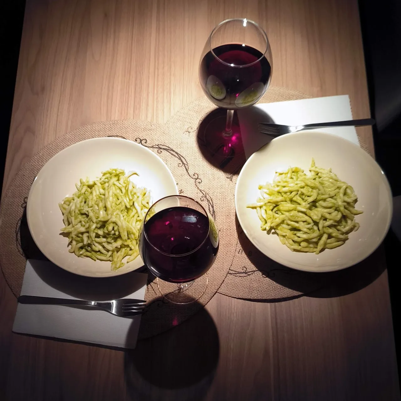 Trofie al pesto