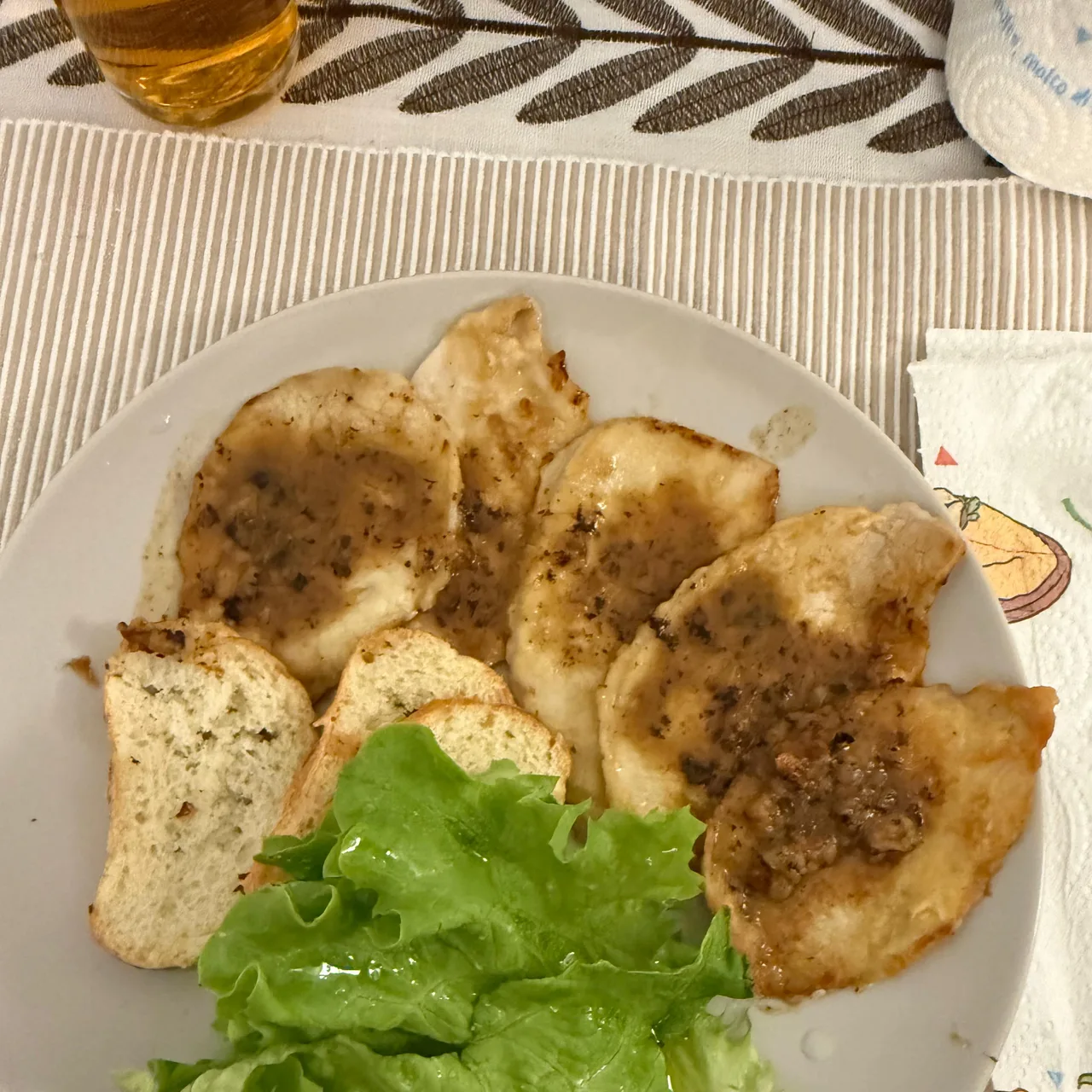 Scaloppine di maiale al limone